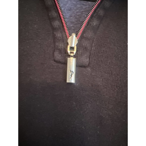 Tommy Bahama Reversible Sweater Men's 1/4 zip Size 3XL Light Blue/dark Blue - Picture 3 of 5